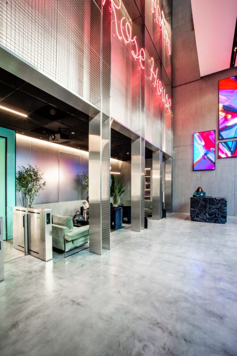 office lobby in london soho