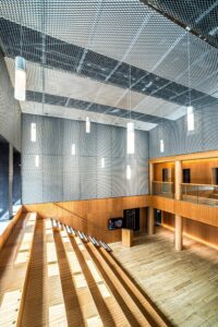 Interior photograph of Norwich University by www.davidchatfieldphotography.com