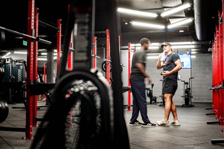 Gym interior photoshoot