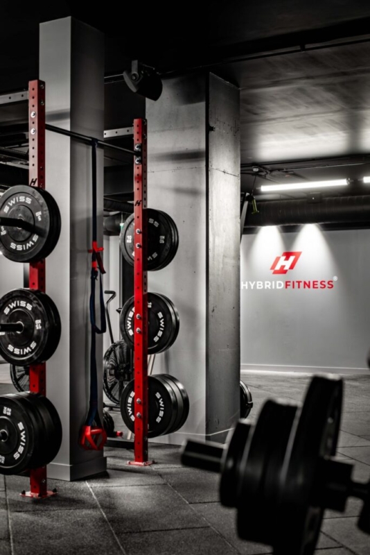 Gym interior photoshoot